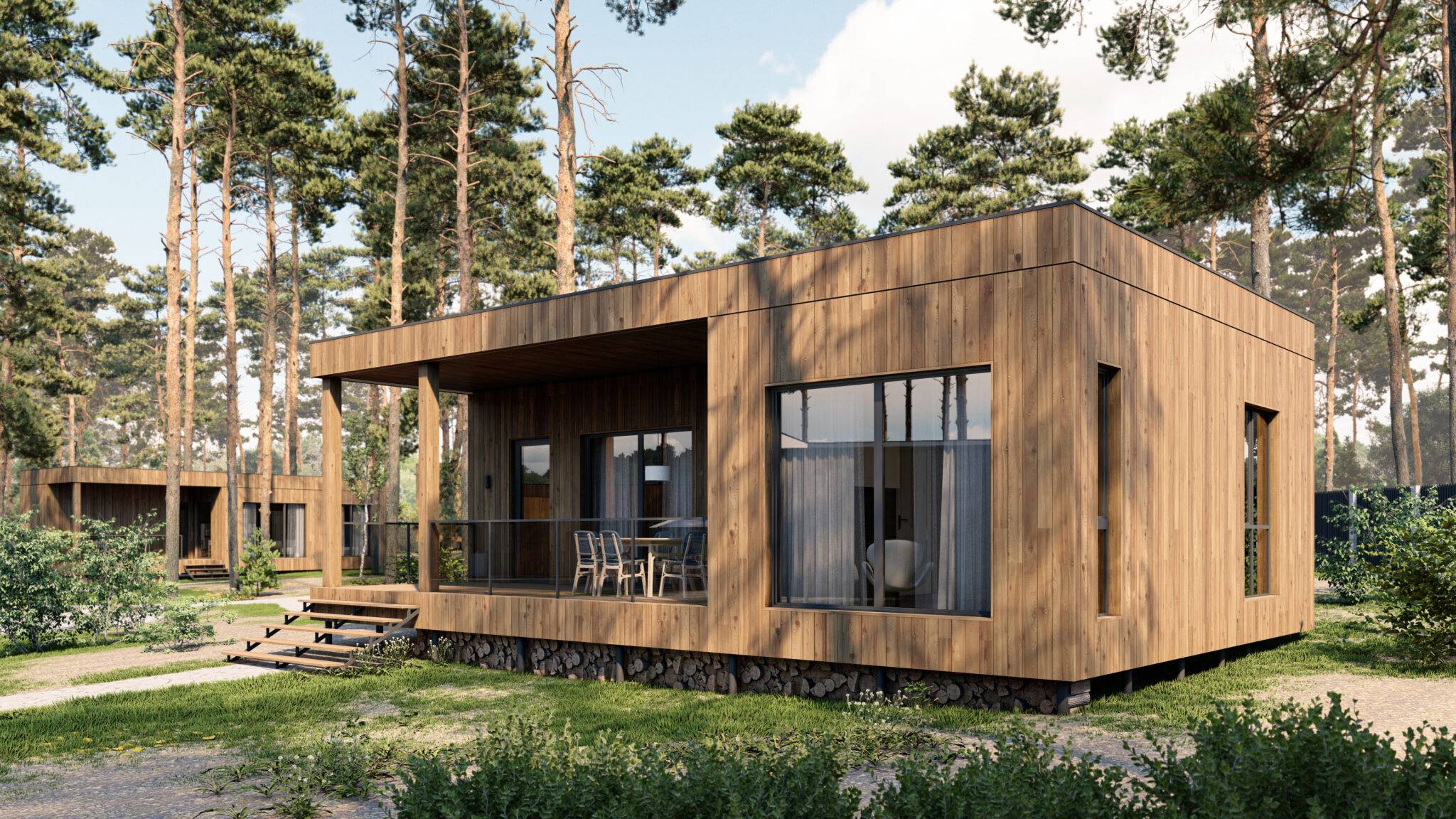 Одноповерховий будинок з SIP-панелей