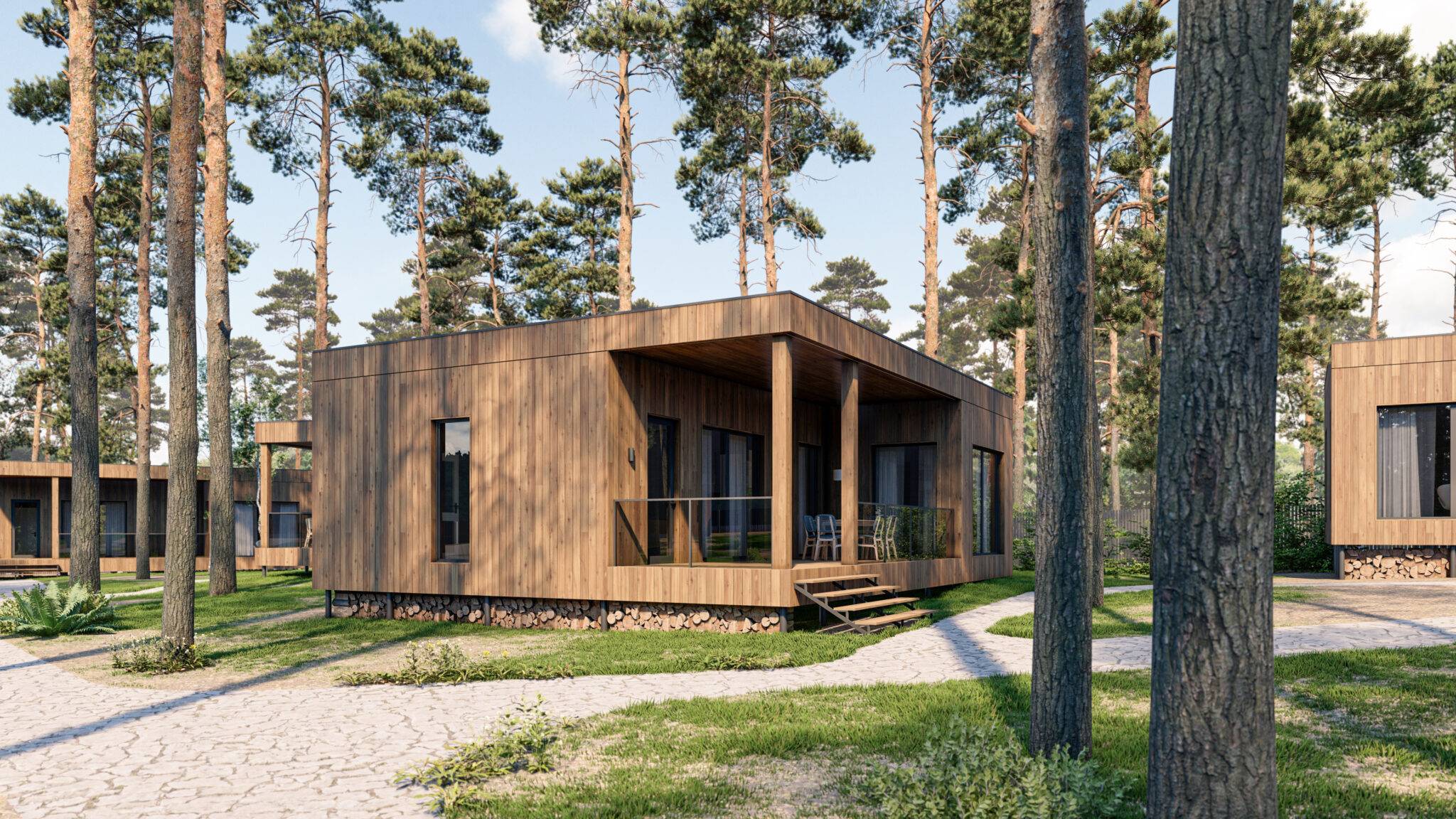 Одноповерховий будинок з SIP-панелей