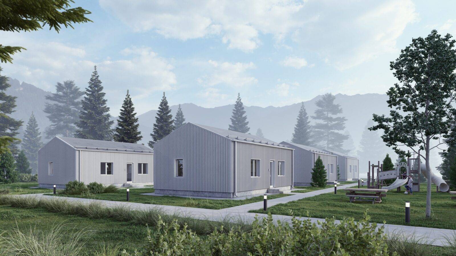 Будинок Simple з 3-ма спальнями загальною площею 92 м.кв.