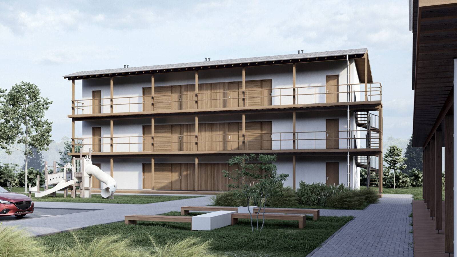 Готель на 17 номерів для тимчасового проживання ВПО