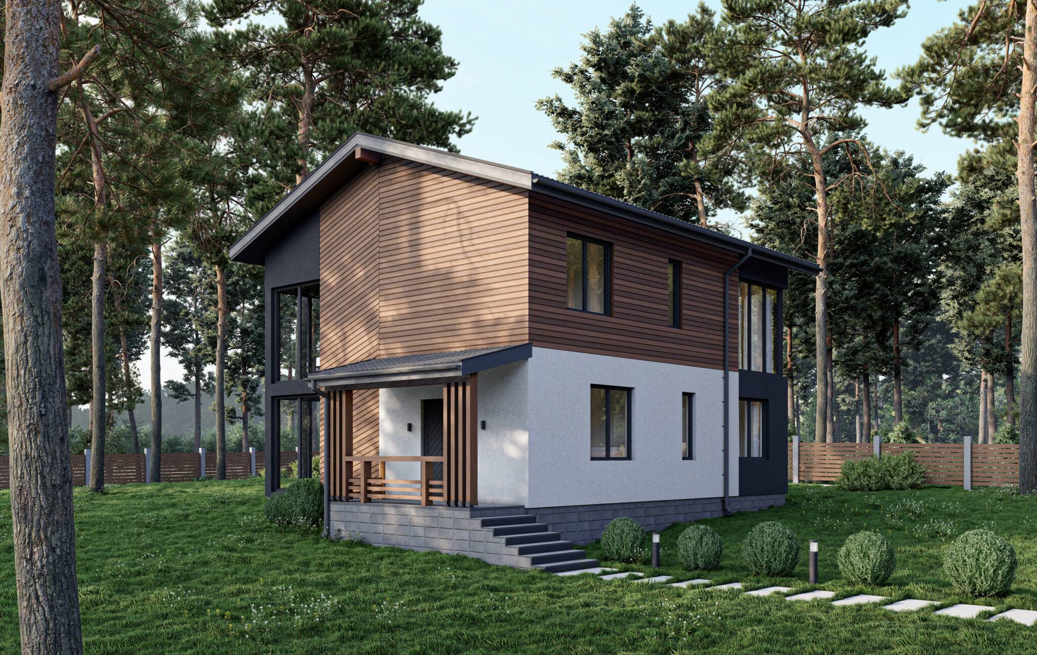 Будинок з SIP панелей, 147 кв.м.