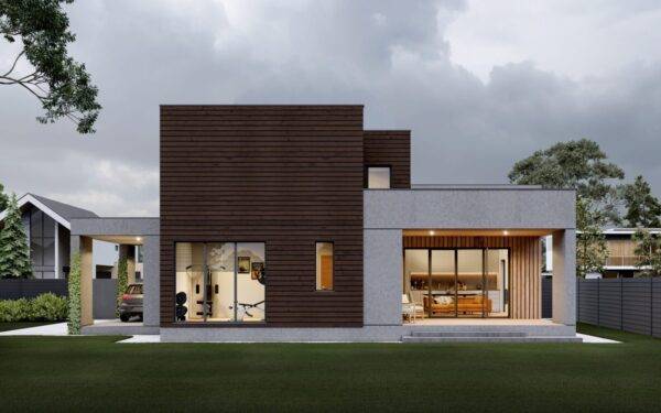 Будинок з SIP панелей, 111 кв.м