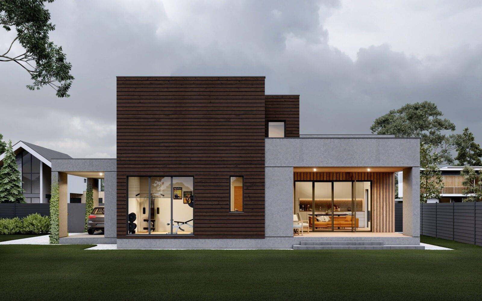 Будинок з SIP панелей, 111 кв.м