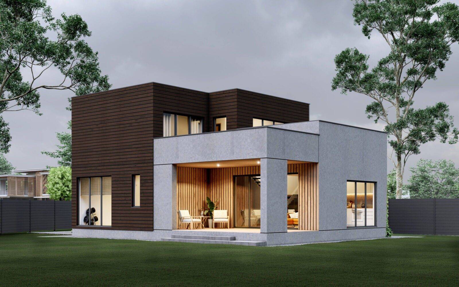 Будинок з SIP панелей, 111 кв.м