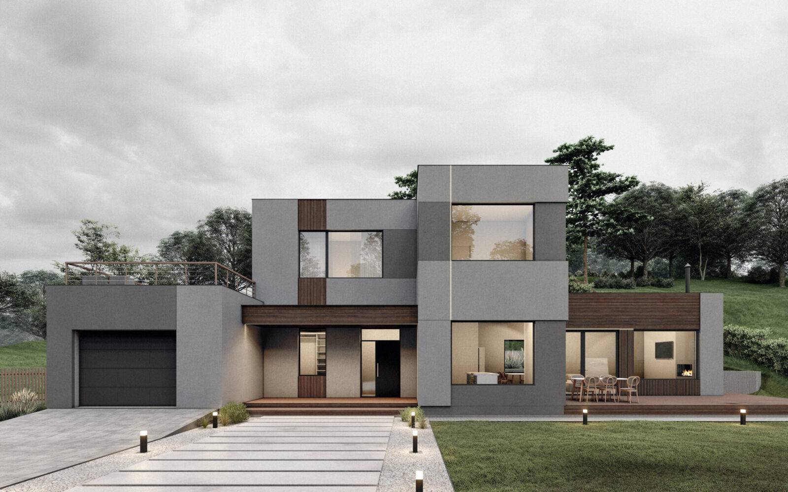 Будинок з SIP панелей, 240 кв.м.