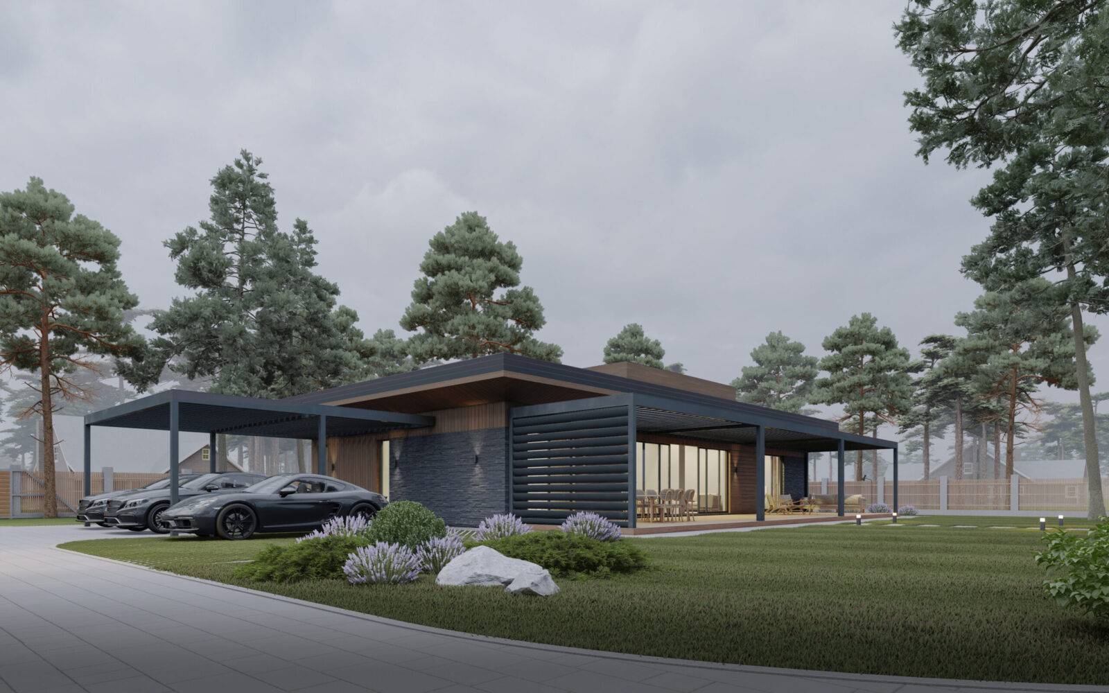 Будинок з SIP панелей, 170 кв.м.