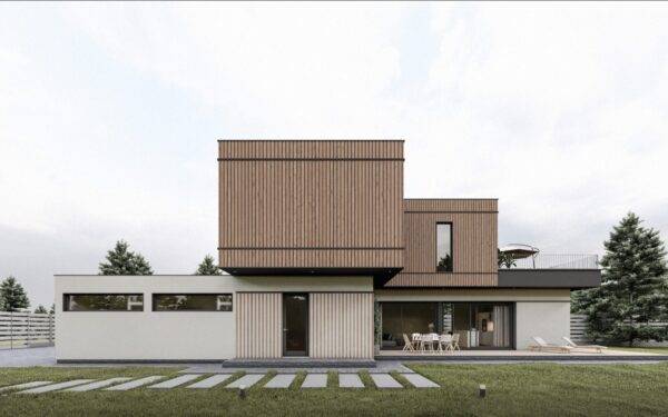 Будинок із SIP-панелей 213 кв.м.