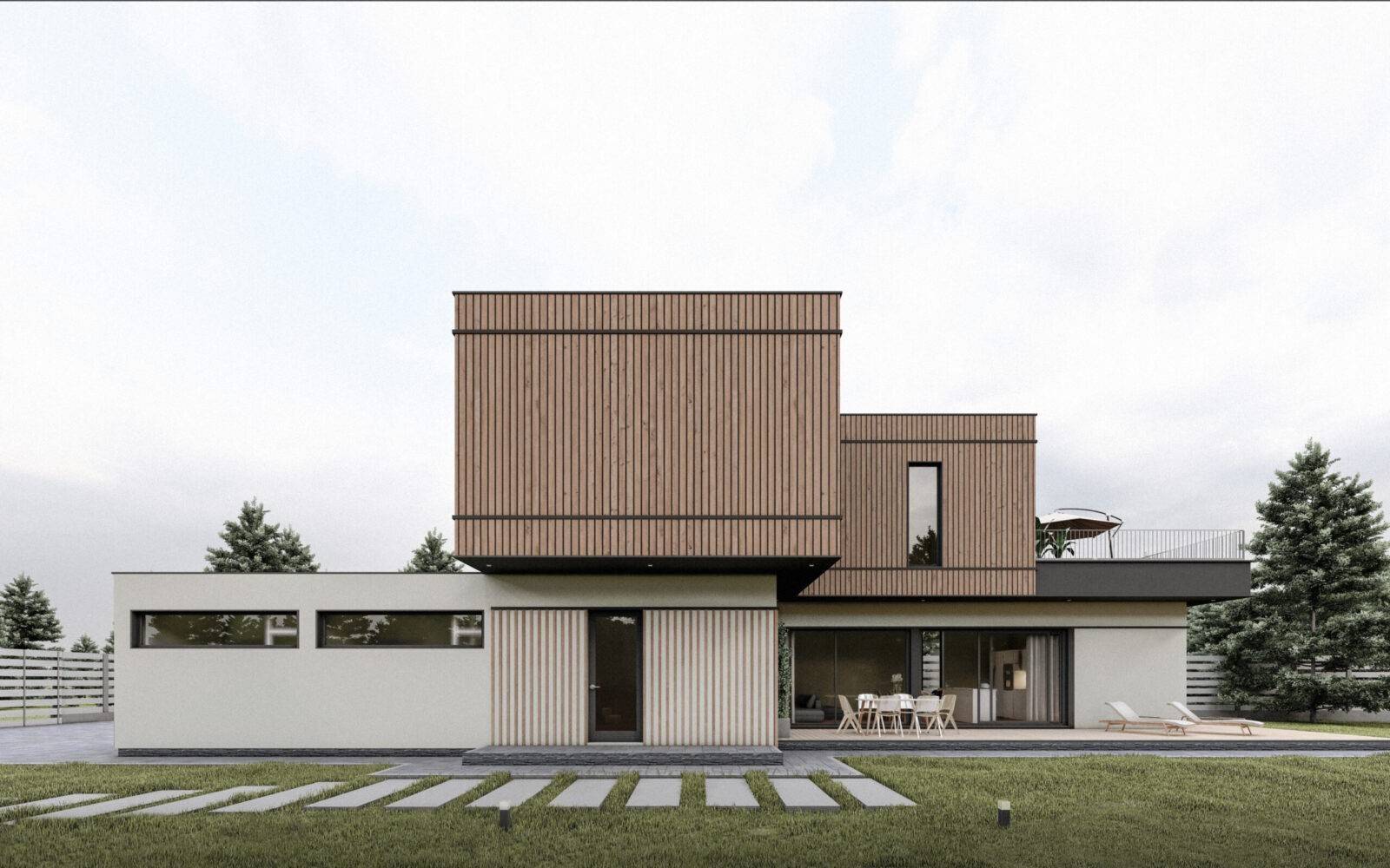 Будинок із SIP-панелей 213 кв.м.