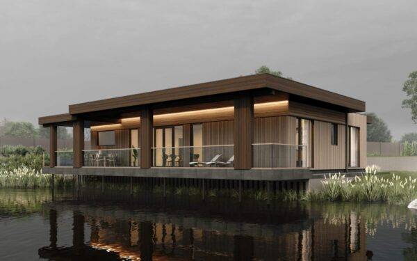 Sauna made of SIP panels in the Kyiv region, 142,6 sq.m.