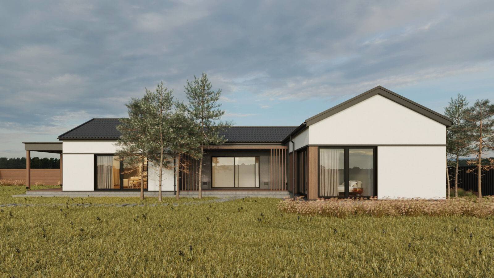 Будинок з SIP панелей, 169 кв.м.