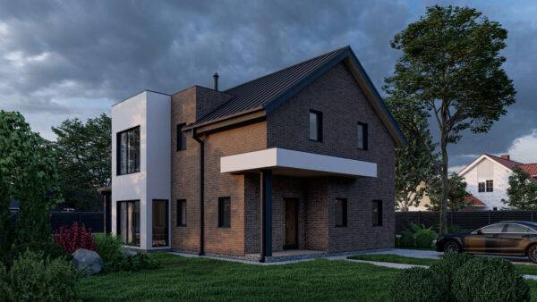 Будинок з SIP-панелей, 169 кв.м.