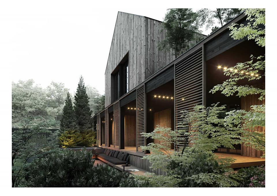 Готель із SIP-панелей, 480 кв.м.