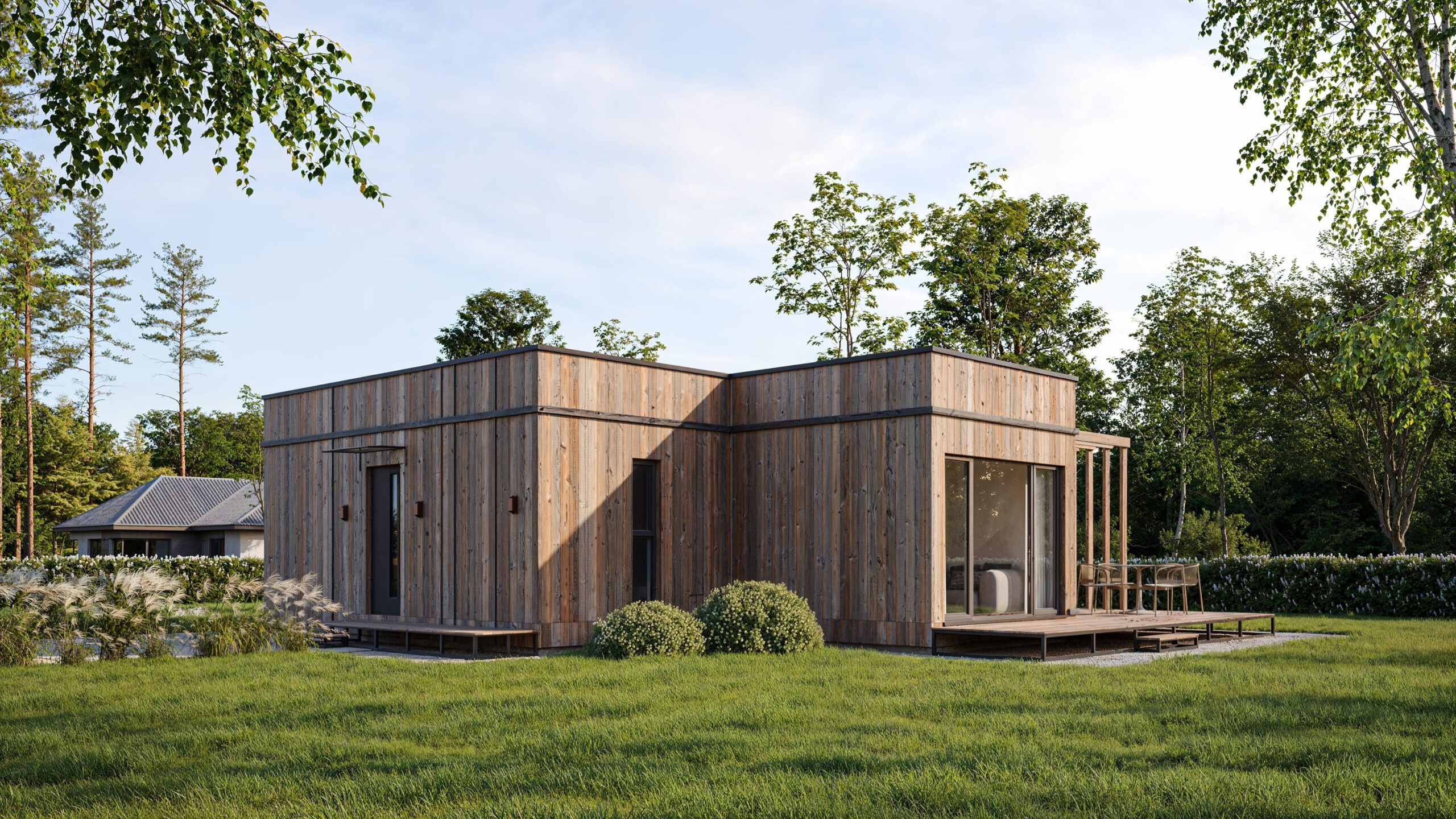 Basic modular home for starters, 63.96 m²