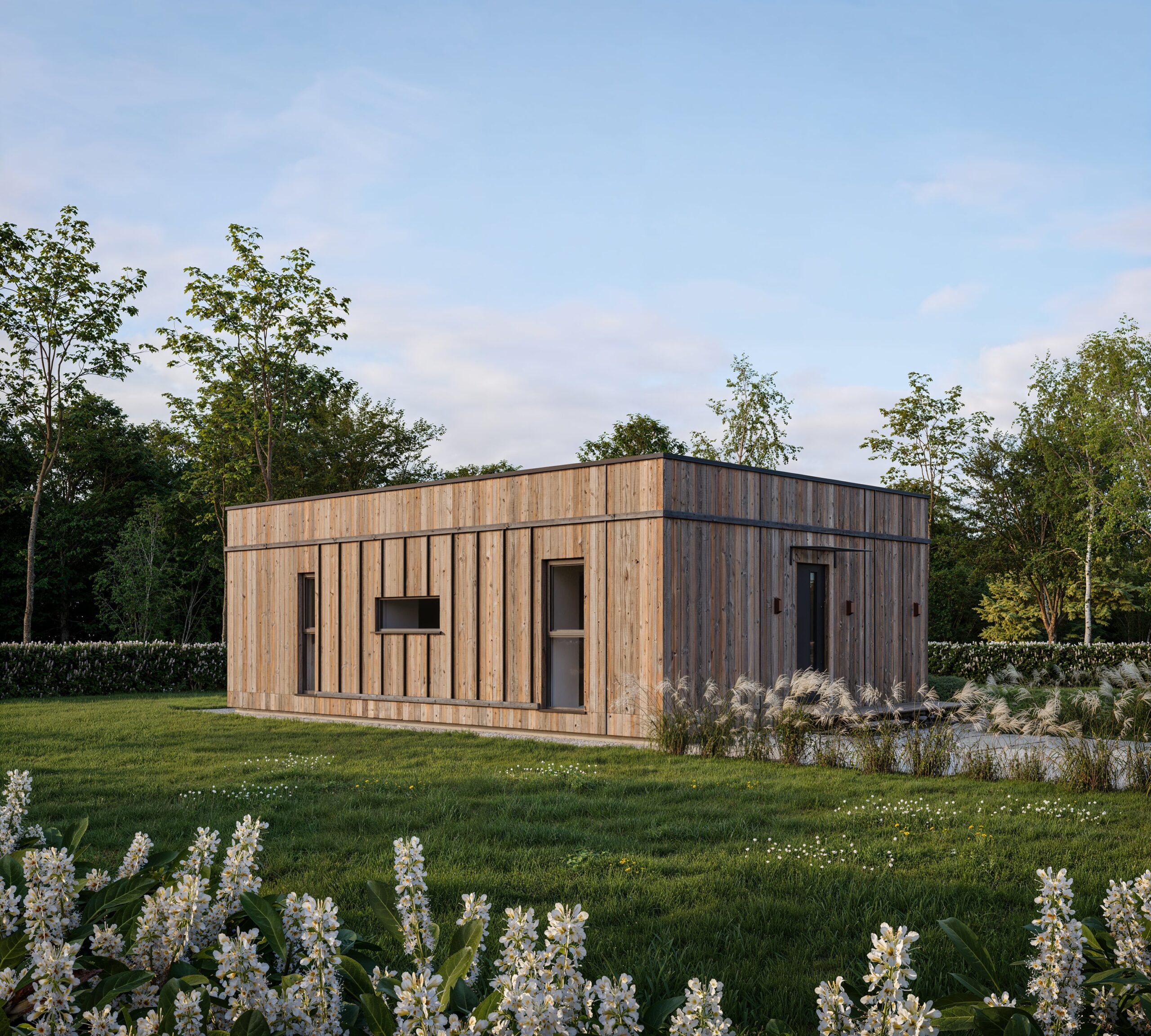 Compact Modular House - compact comfort in 55.08 m²