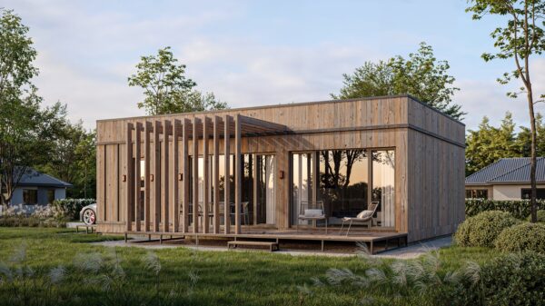 Compact Modular House – compact comfort in 55.08 m²